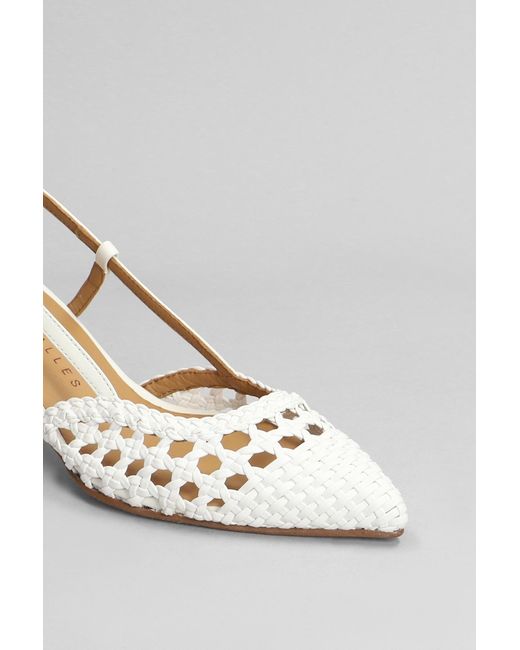 Pedro Miralles Pumps In White Leather