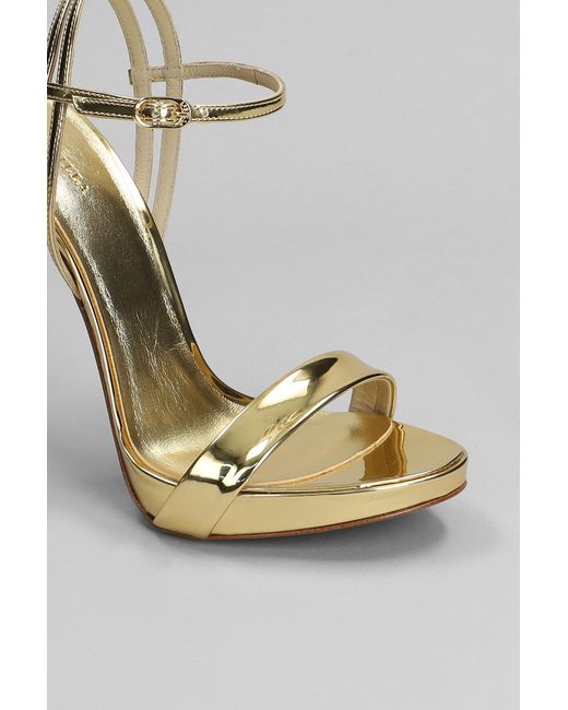 Le Silla Metallic Gwen Sandals