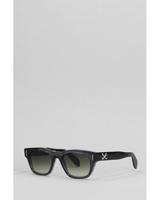 Cutler & Gross Gray The Great Frog Sunglasses In Grey Acetate