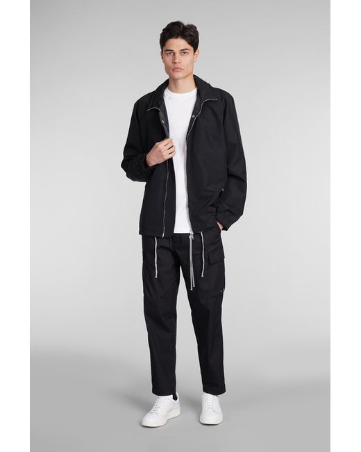 Pantalone Combo in Cotone Nero di Low Brand in Black da Uomo