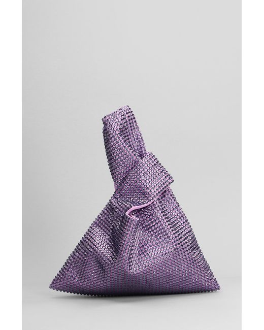 GIUSEPPE DI MORABITO Purple Hand Bag In Lilla Polyester