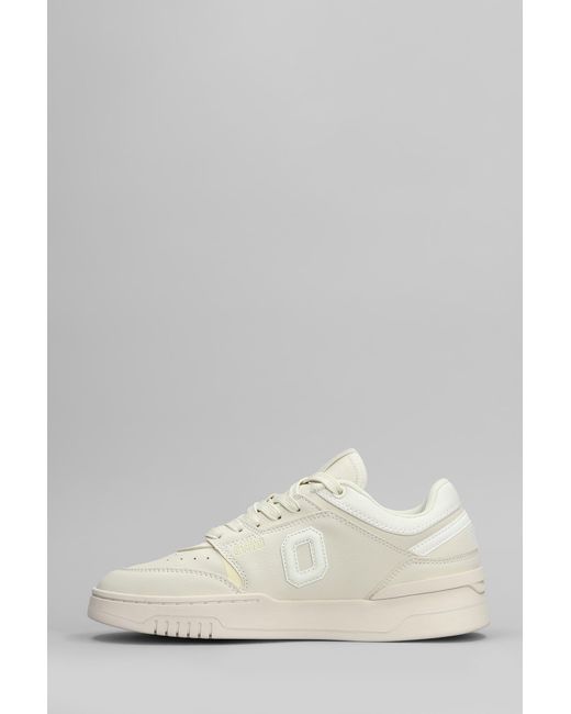 Orto Multicolor Eclipse Sneakers In White Leather