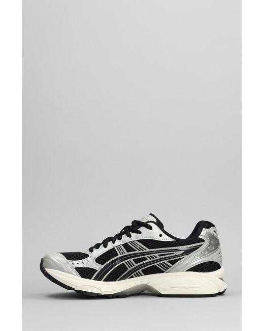 Asics Multicolor Gel-kayano 14 Sneakers In Grey Leather And Fabric for men