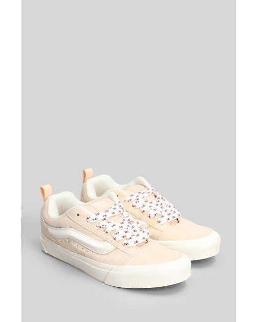 Vans Pink Knu Skool Sneakers
