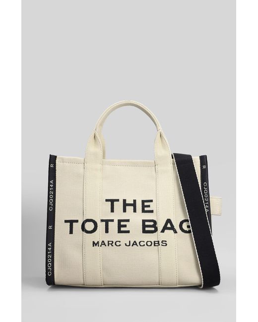 Marc Jacobs Natural The Medium Tote Tote In Beige Cotton
