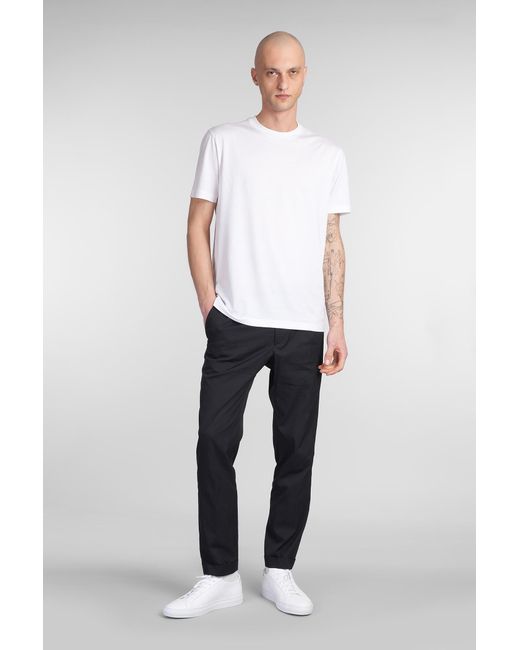 Pantalone Isolas in Cotone Nero di BRIGLIA in Black da Uomo