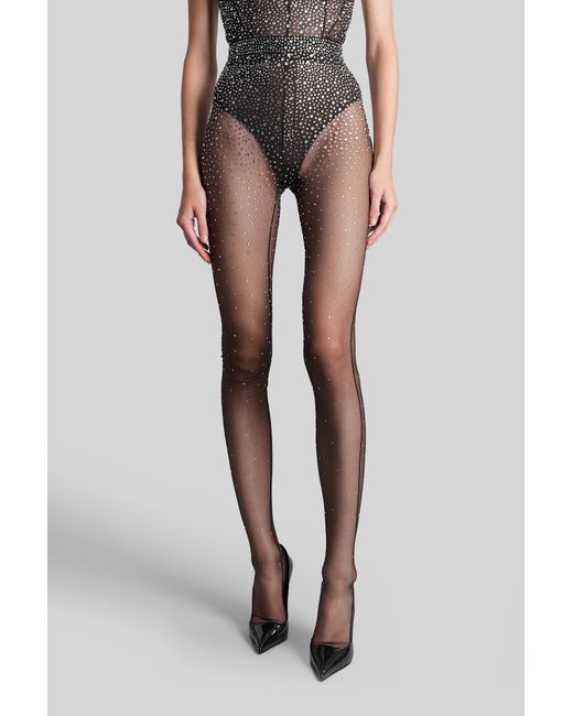 Alex Perry Leggings in Brown | Lyst