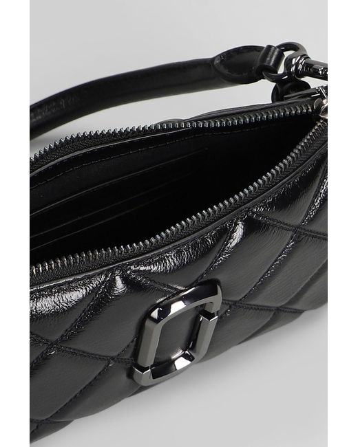 Marc Jacobs The Pochette Shoulder Bag In Black Leather