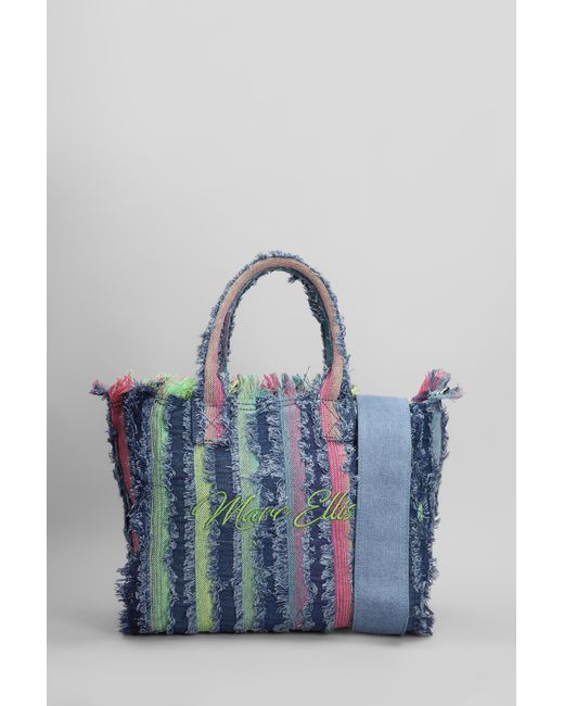Borsa a spalla Buby Jeans M in denim Blu di Marc Ellis in Blue