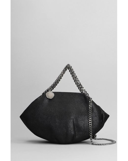Stella McCartney Shoulder Bag In Black Polyester