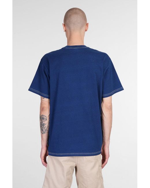 Carhartt Blue Ingo Pocket T-Shirt for men
