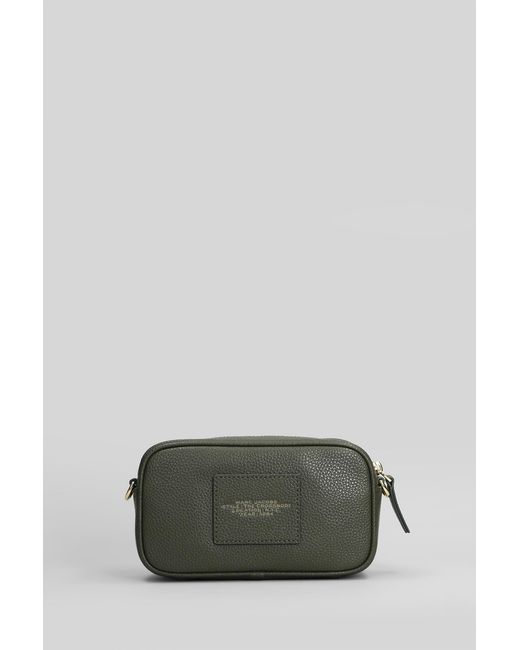 Marc Jacobs The Crossbody Shoulder Bag In Green Leather