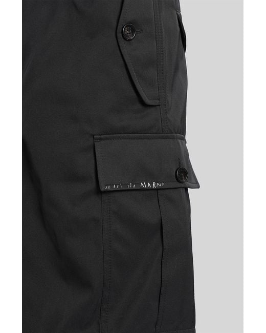 Marni Pants In Black Polyester for men