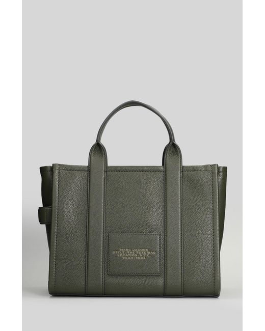 Marc Jacobs The Medium Tote Tote In Green Leather