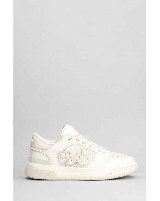 Amiri Classic Low Sneakers In White Leather for men