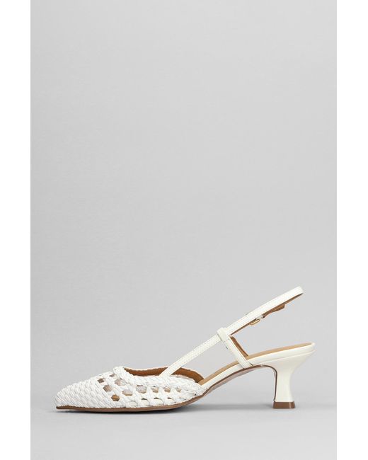 Pedro Miralles Pumps In White Leather