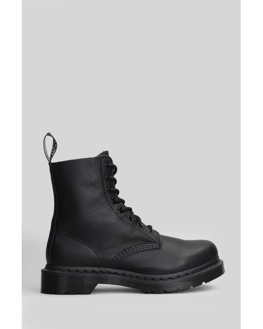 Dr. Martens Black 1460 Pascal Combat Boots