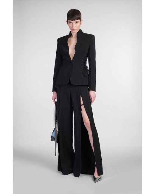 Mugler Black Pants