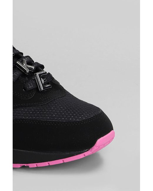 Sneakers Air Max 1 Prm in Camoscio e Tessuto Nero di Nike in Black