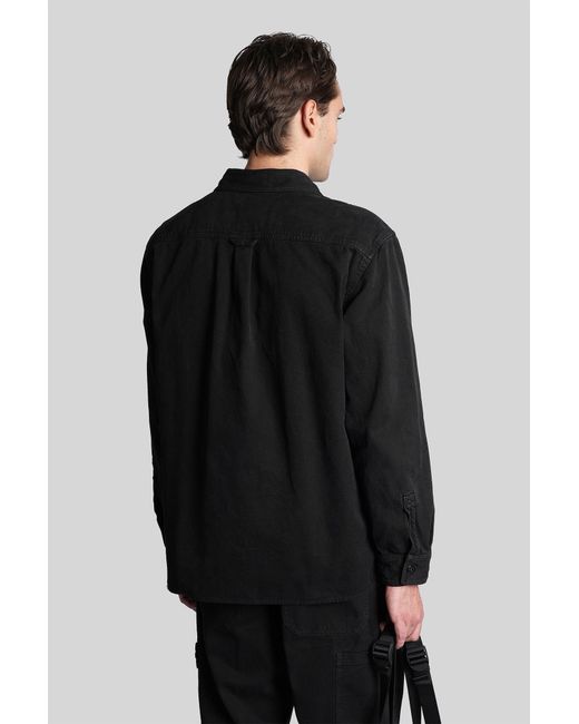 Stone Island Black Shirt for men