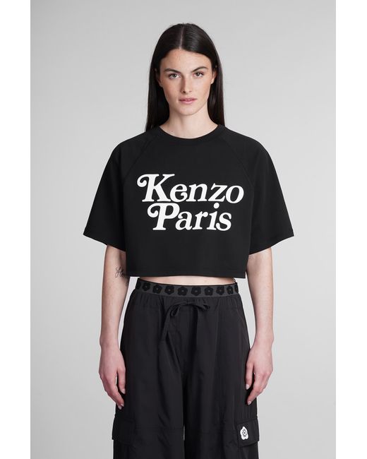 KENZO T-shirt In Black Cotton