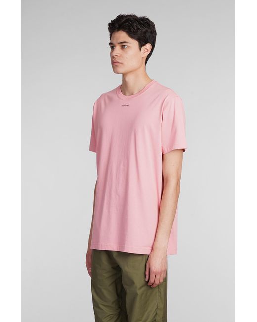 Maharishi T-shirt In Rose-pink Cotton for men