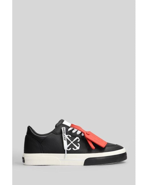 Sneakers New Low Vulcanized di Off-White c/o Virgil Abloh in Black da Uomo
