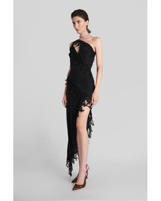 Blumarine Black Long Dress