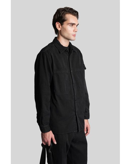 Stone Island Black Shirt for men