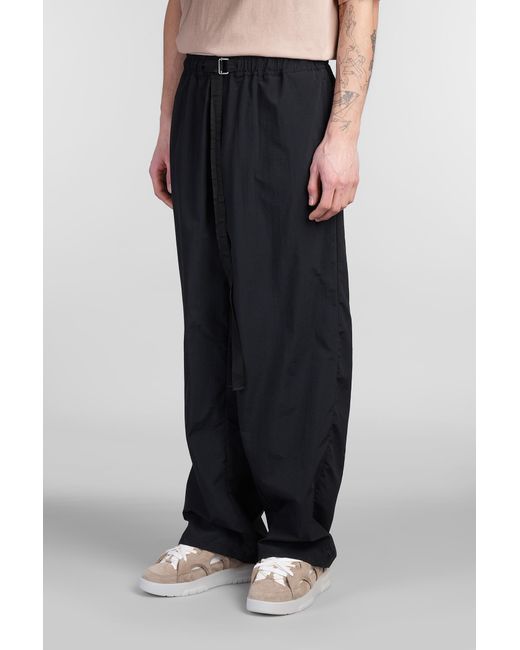 Pantalone Brooklyn in Cotone Nero di DANILO PAURA in Black da Uomo