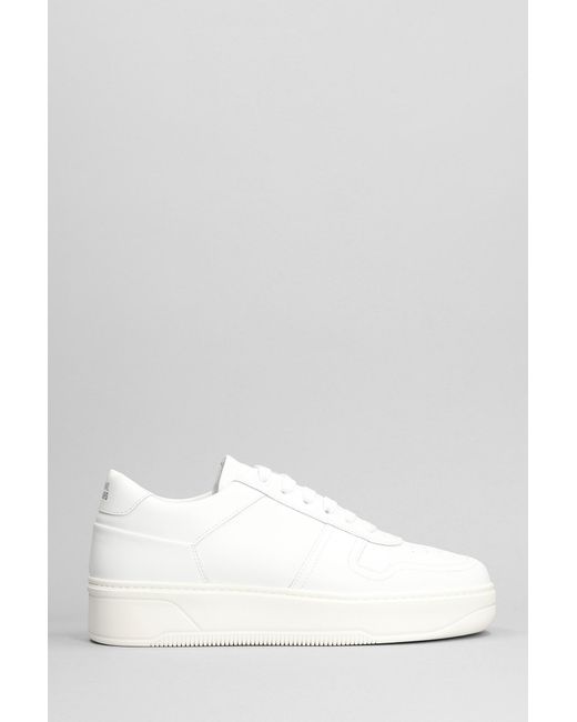 Sneakers Edition 11 Low in Pelle Bianca di National Standard in White da Uomo