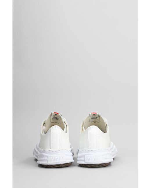 Maison Mihara Yasuhiro White Hank Low Sneakers for men