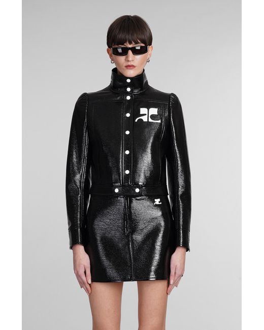 Courreges Black Casual Jacket