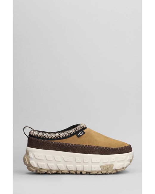 Slipper-Mule Venture Daze in Camoscio Cuoio naturale di Ugg in Gray