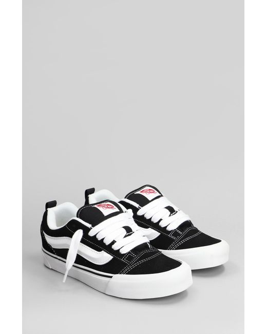 Sneakers Knu Skool in Camoscio Nero di Vans in Gray da Uomo