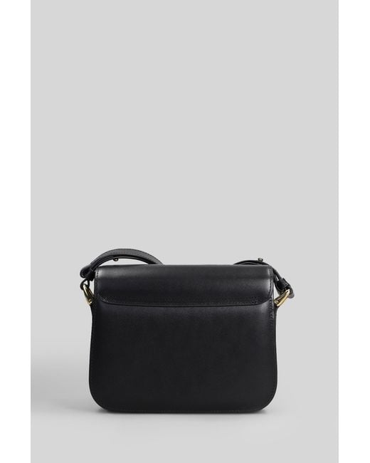 A.P.C. Black Grace Small Shoulder Bag