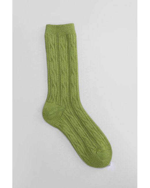 Stussy Socks In Green Cotton for men