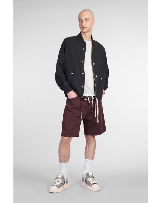Bomber Ma 6 in viscosa Nera di State of Order in Gray da Uomo