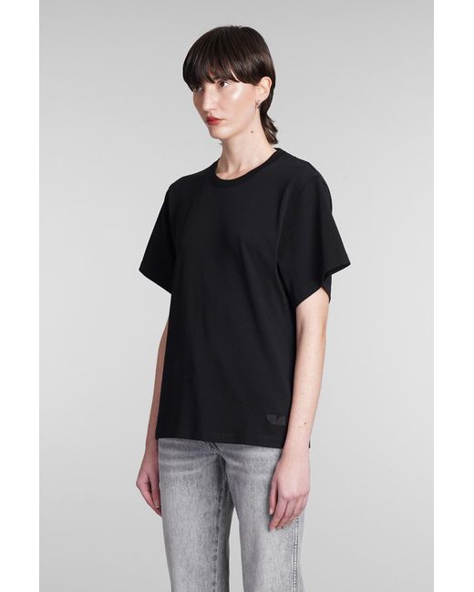 T-Shirt Edjy in Cotone Nero di IRO in Black