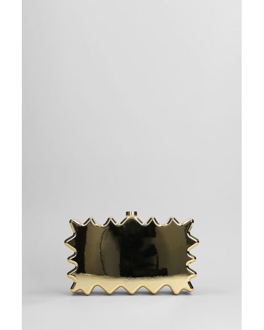 Pochette Paloma in ABS Oro di Cult Gaia in Metallic