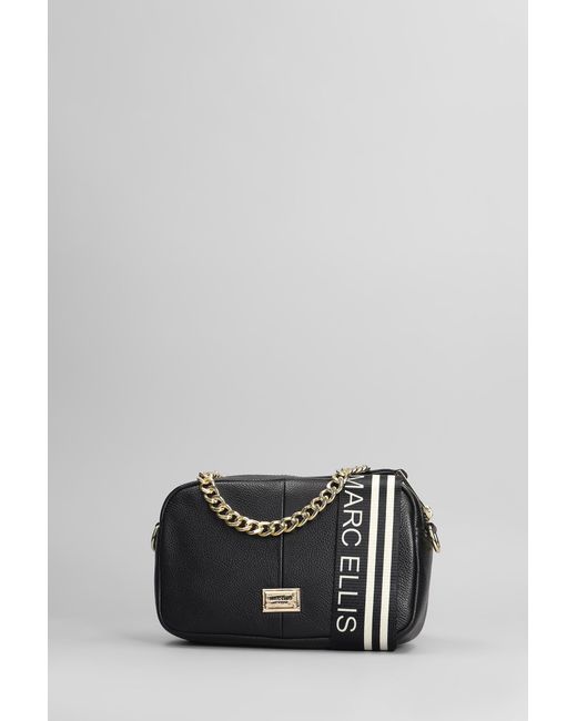 Borsa a spalla Juliet Do in ecopelle Nera di Marc Ellis in Gray
