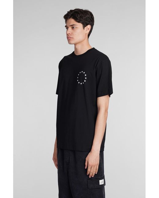 Etudes Studio T-shirt In Black Cotton for men