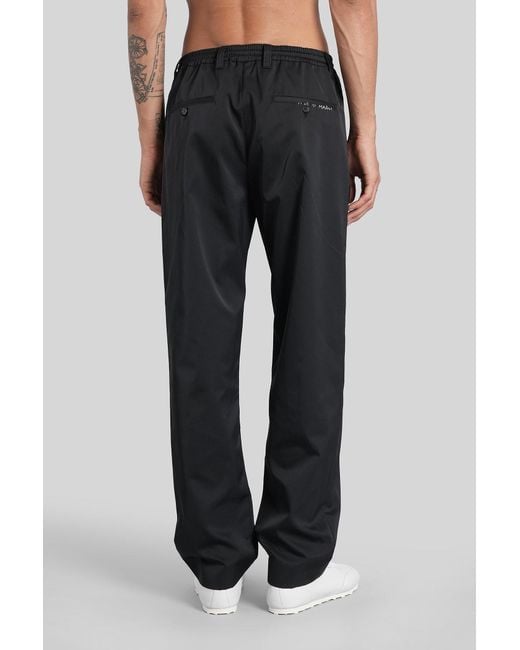 Marni Black Pants for men