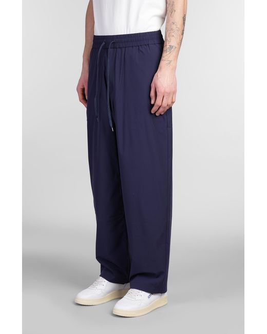 Pantalone in Nylon Blu di Autry in Blue da Uomo