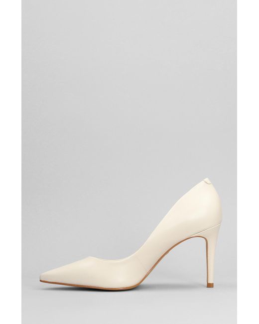 Carrano Natural Pumps In Beige Leather