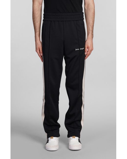 Palm Angels Pants In Black Polyester for men