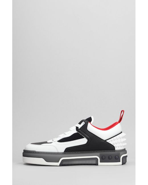 Sneakers Astroloubi in pelle e tessuto Bianco di Christian Louboutin in White da Uomo