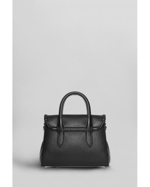 Tote Laya xsmall in Pelle Nera di Secret Pon-pon in Black