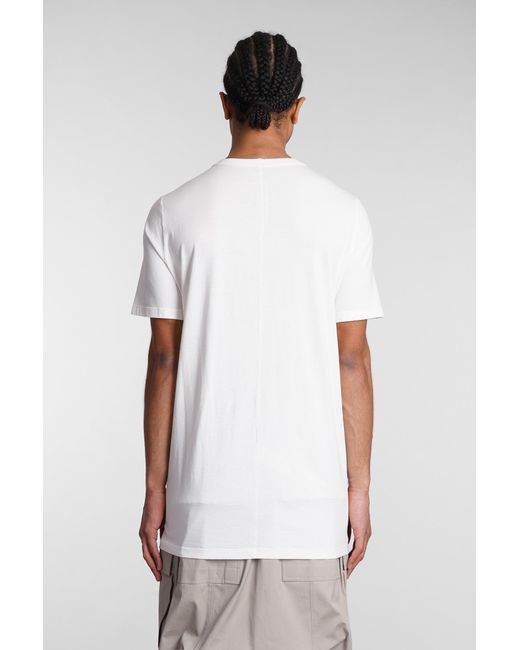 Rick Owens White Level T T-Shirt for men
