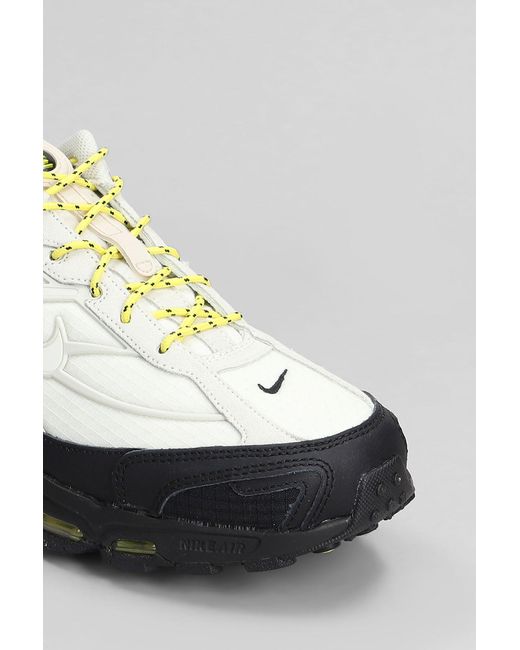 Sneakers Shox Ride 2 in pelle e tessuto Bianco di Nike in White da Uomo